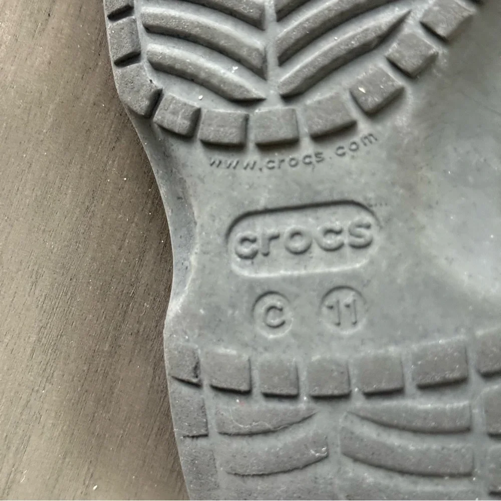 Kids Black Clogs